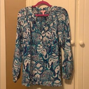 Lily Elsa Elephant Top